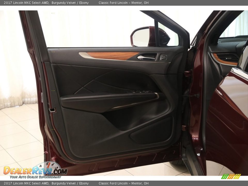 2017 Lincoln MKC Select AWD Burgundy Velvet / Ebony Photo #5