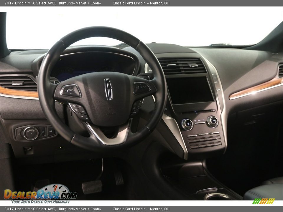 2017 Lincoln MKC Select AWD Burgundy Velvet / Ebony Photo #8
