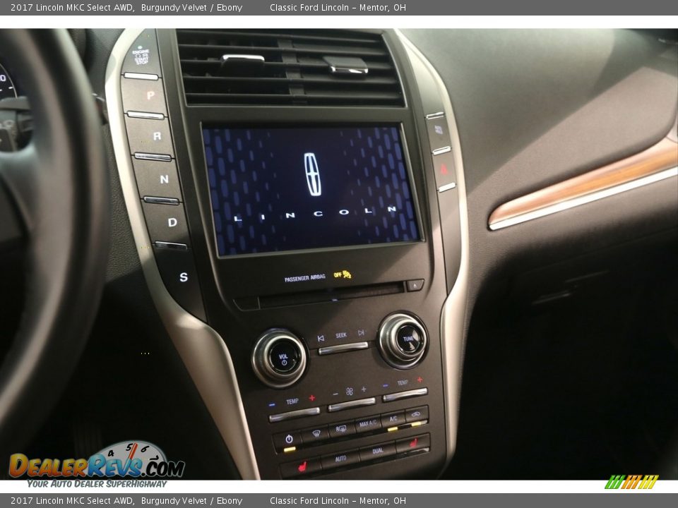 2017 Lincoln MKC Select AWD Burgundy Velvet / Ebony Photo #11