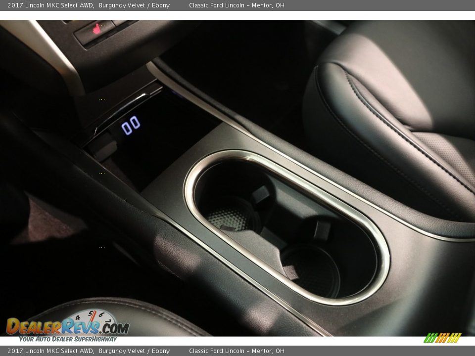 2017 Lincoln MKC Select AWD Burgundy Velvet / Ebony Photo #20