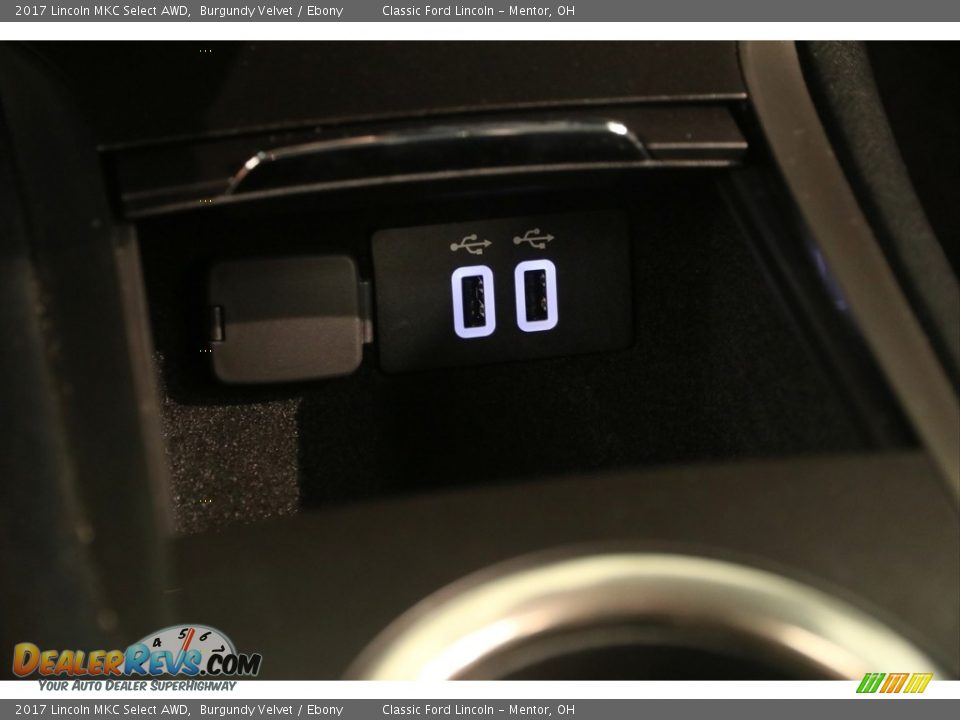 2017 Lincoln MKC Select AWD Burgundy Velvet / Ebony Photo #21