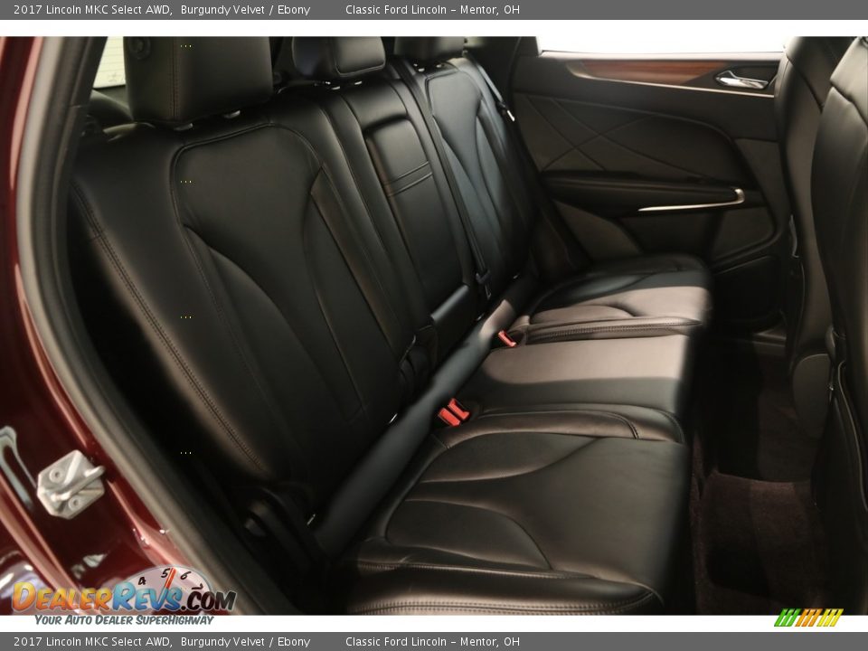 2017 Lincoln MKC Select AWD Burgundy Velvet / Ebony Photo #23