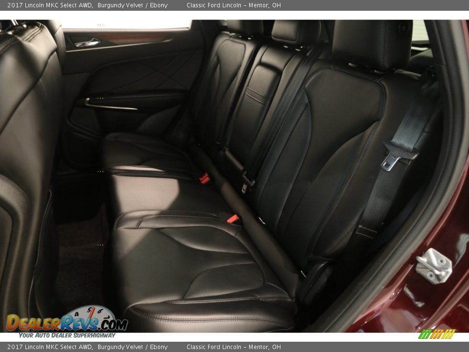 2017 Lincoln MKC Select AWD Burgundy Velvet / Ebony Photo #24