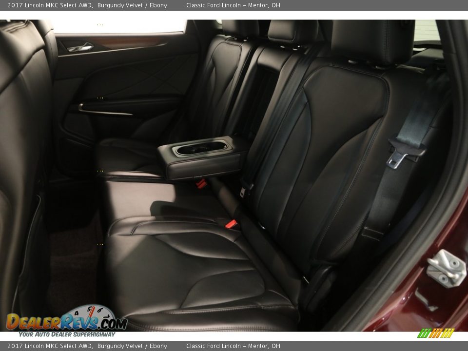 2017 Lincoln MKC Select AWD Burgundy Velvet / Ebony Photo #25