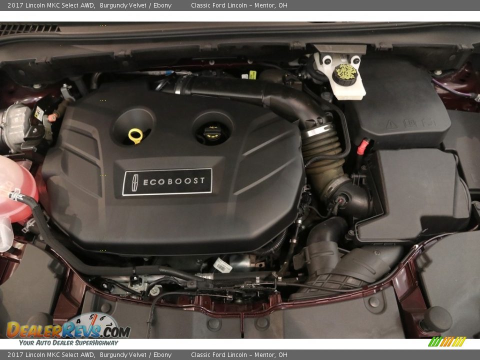 2017 Lincoln MKC Select AWD Burgundy Velvet / Ebony Photo #27