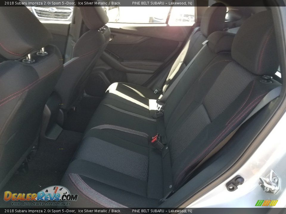 2018 Subaru Impreza 2.0i Sport 5-Door Ice Silver Metallic / Black Photo #6