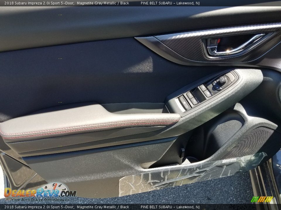2018 Subaru Impreza 2.0i Sport 5-Door Magnetite Gray Metallic / Black Photo #8