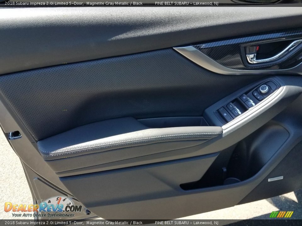 2018 Subaru Impreza 2.0i Limited 5-Door Magnetite Gray Metallic / Black Photo #8
