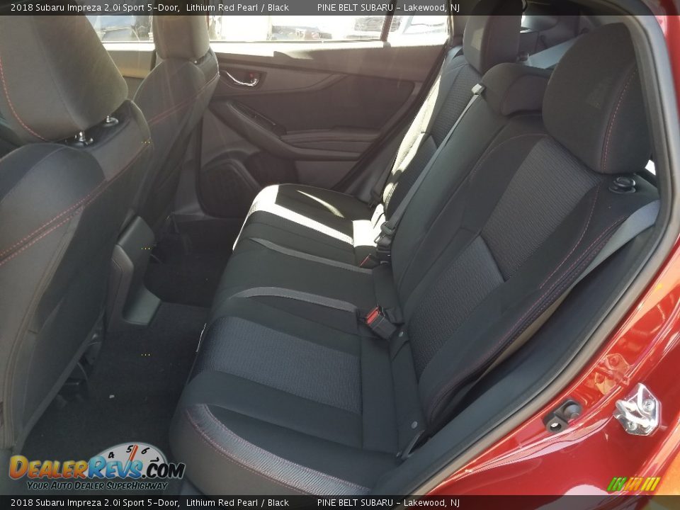 2018 Subaru Impreza 2.0i Sport 5-Door Lithium Red Pearl / Black Photo #6