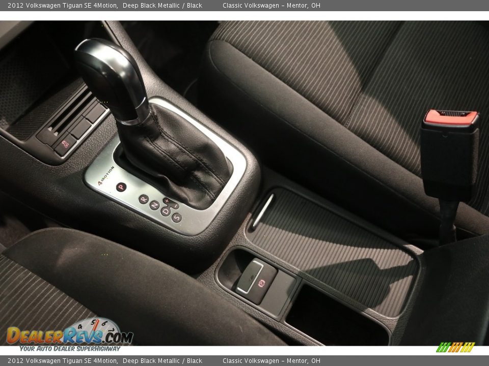 2012 Volkswagen Tiguan SE 4Motion Deep Black Metallic / Black Photo #9