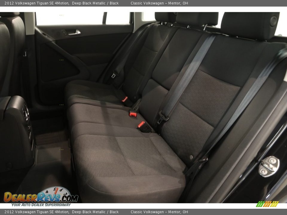 2012 Volkswagen Tiguan SE 4Motion Deep Black Metallic / Black Photo #13