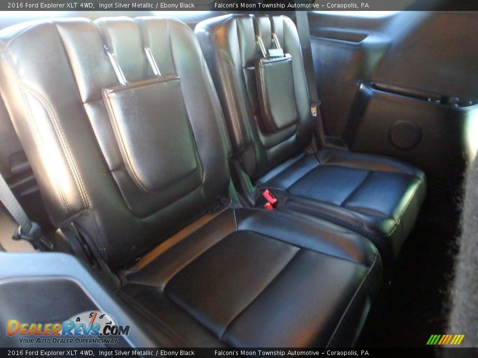2016 Ford Explorer XLT 4WD Ingot Silver Metallic / Ebony Black Photo #15