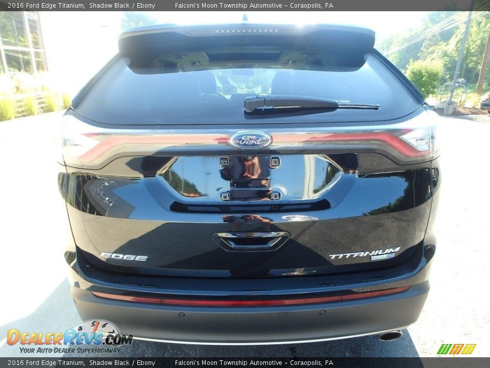 2016 Ford Edge Titanium Shadow Black / Ebony Photo #3