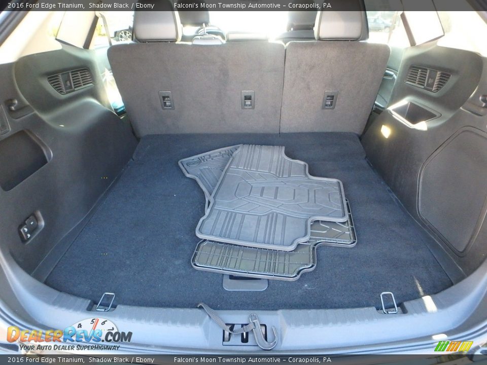 2016 Ford Edge Titanium Shadow Black / Ebony Photo #4