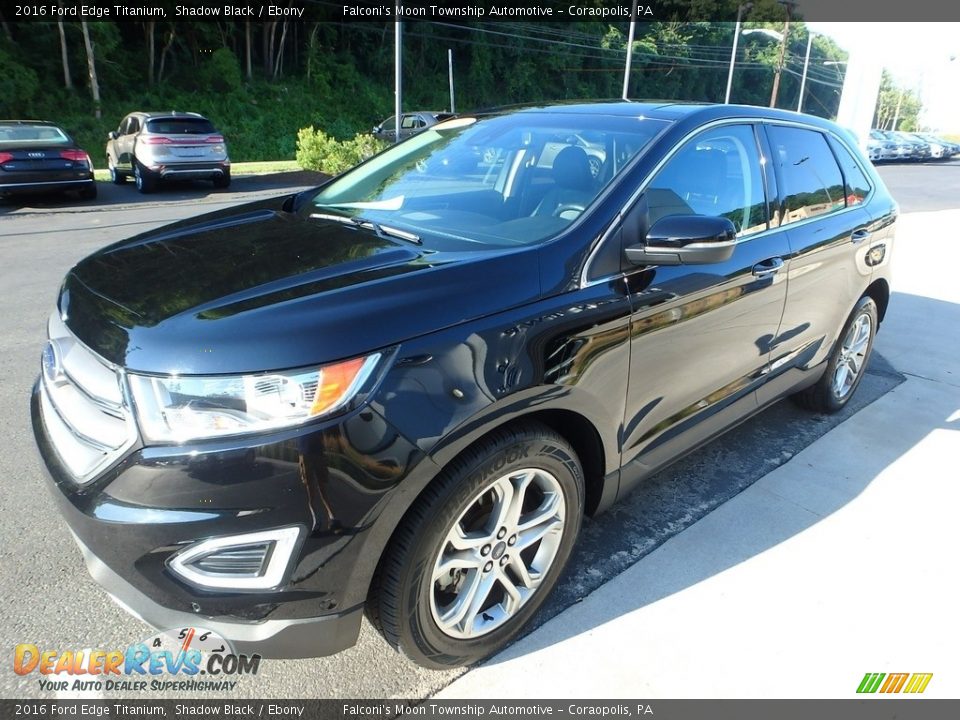 2016 Ford Edge Titanium Shadow Black / Ebony Photo #7