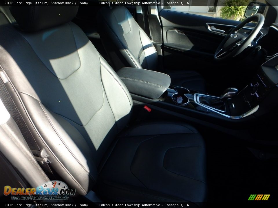 2016 Ford Edge Titanium Shadow Black / Ebony Photo #11