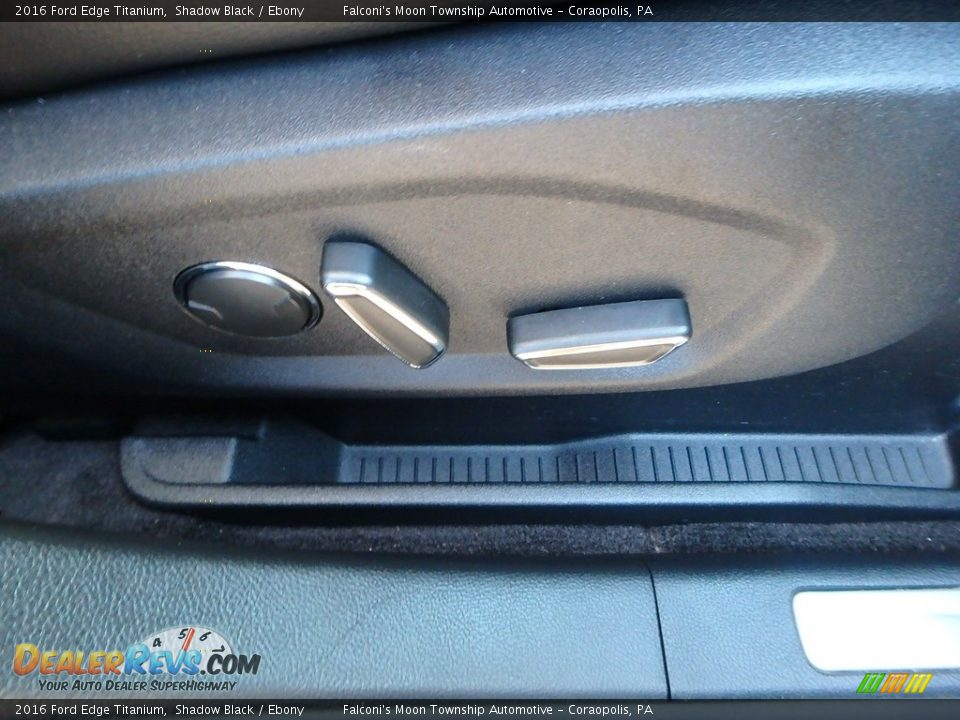 2016 Ford Edge Titanium Shadow Black / Ebony Photo #13