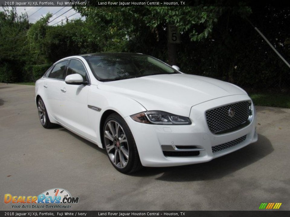 2018 Jaguar XJ XJL Portfolio Fuji White / Ivory Photo #2