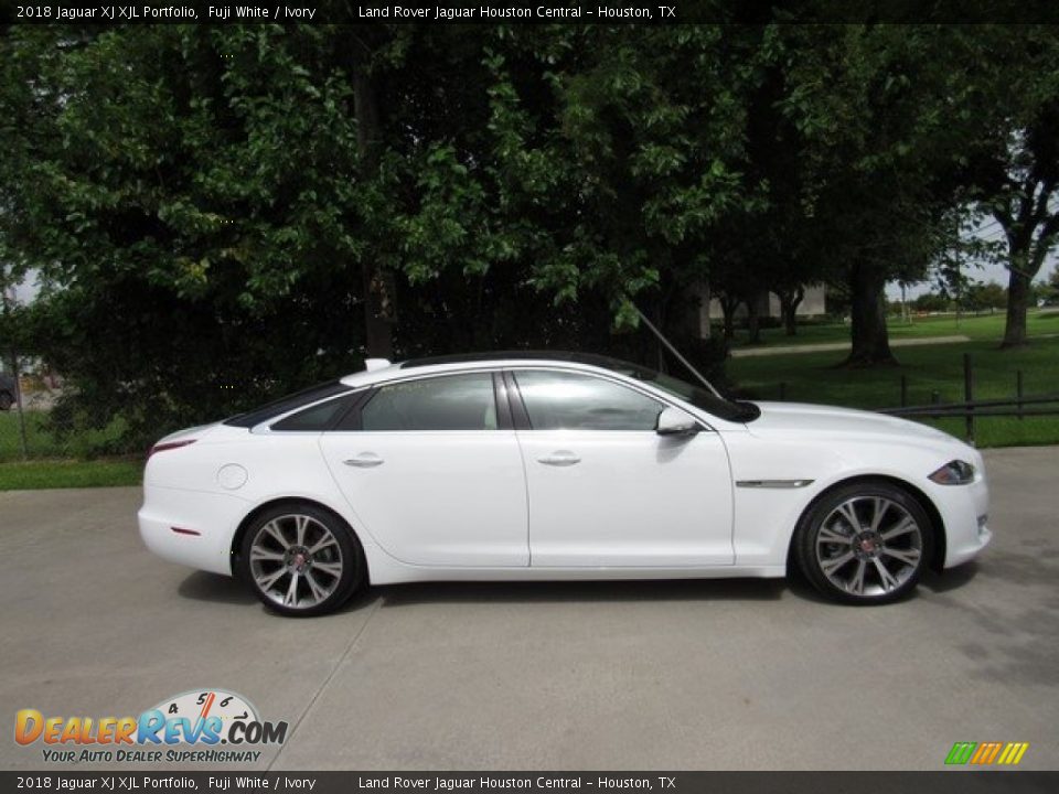 2018 Jaguar XJ XJL Portfolio Fuji White / Ivory Photo #5