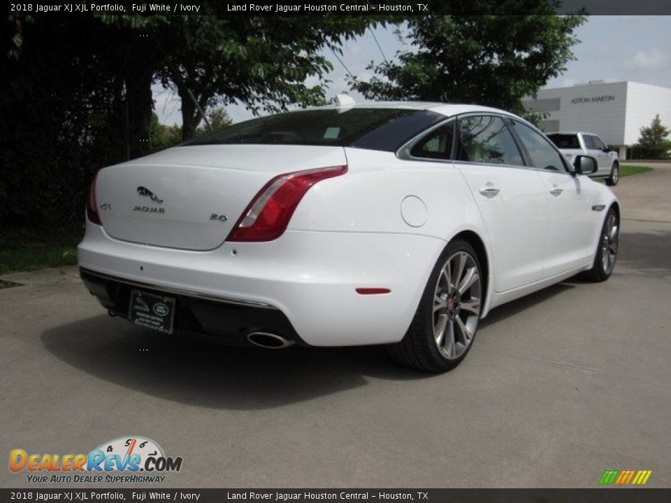 2018 Jaguar XJ XJL Portfolio Fuji White / Ivory Photo #6