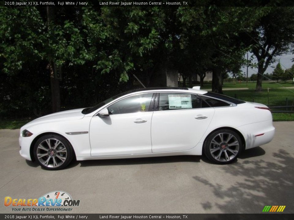 2018 Jaguar XJ XJL Portfolio Fuji White / Ivory Photo #10