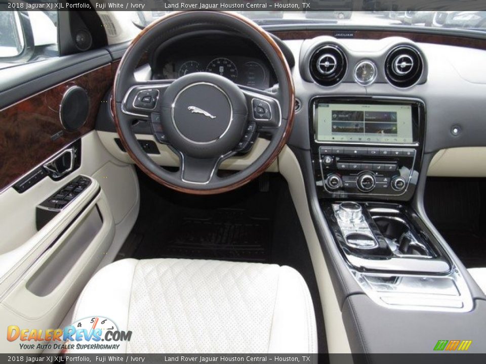 2018 Jaguar XJ XJL Portfolio Fuji White / Ivory Photo #13