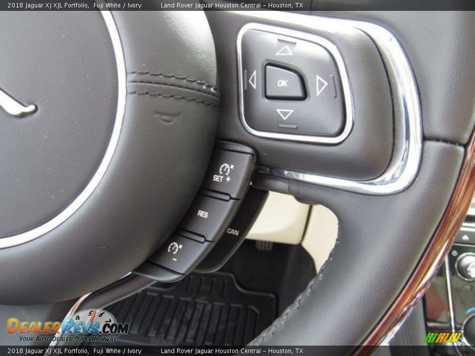 2018 Jaguar XJ XJL Portfolio Fuji White / Ivory Photo #29
