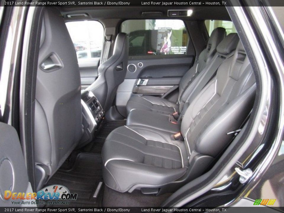 Rear Seat of 2017 Land Rover Range Rover Sport SVR Photo #4