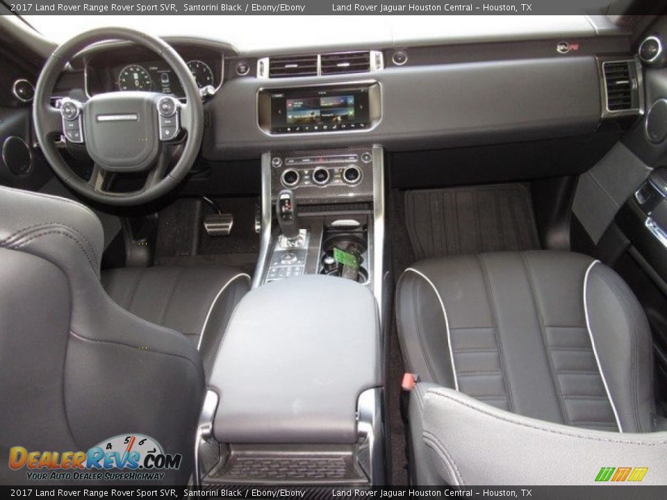 2017 Land Rover Range Rover Sport SVR Santorini Black / Ebony/Ebony Photo #5