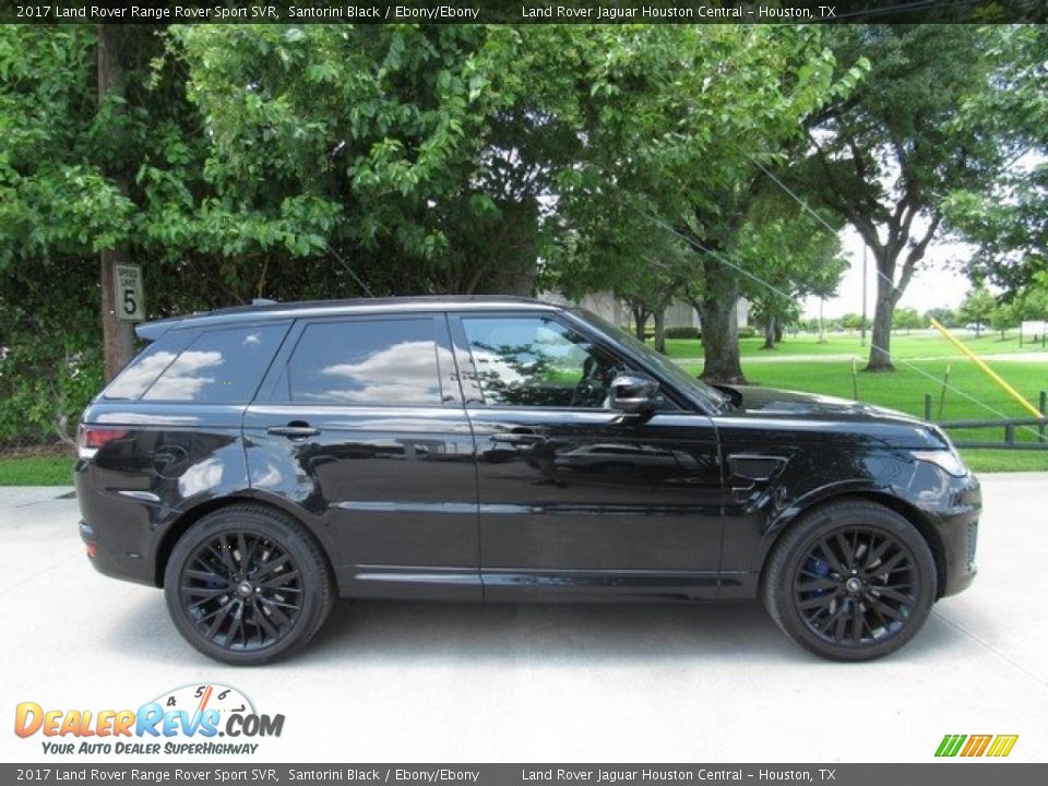 Santorini Black 2017 Land Rover Range Rover Sport SVR Photo #6