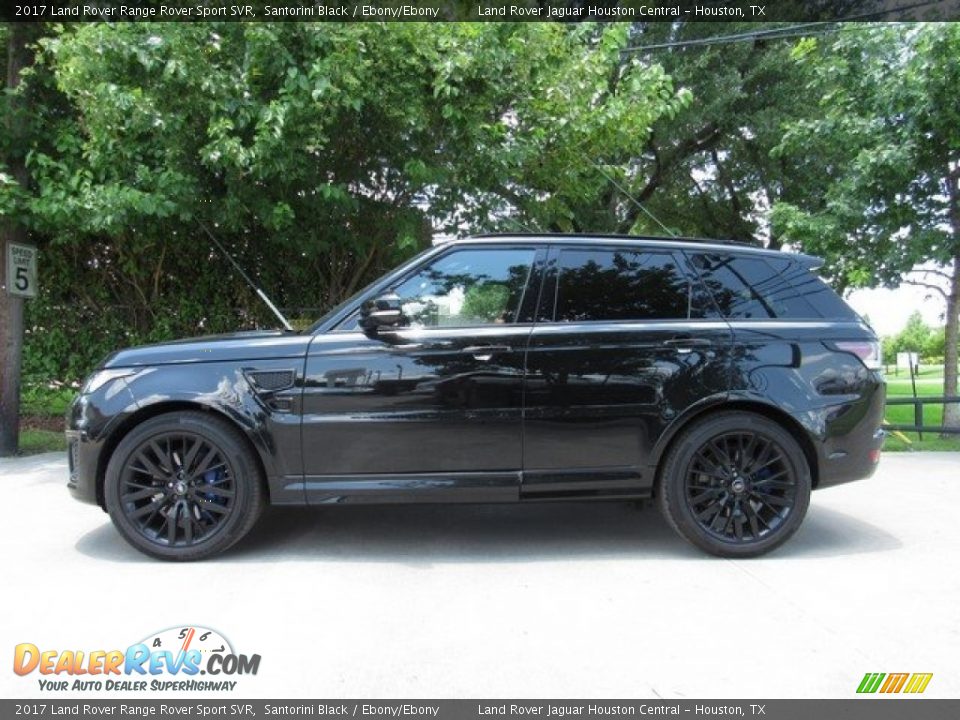 Santorini Black 2017 Land Rover Range Rover Sport SVR Photo #11