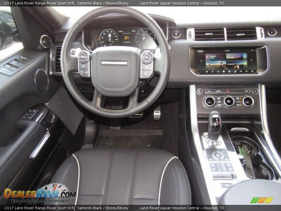 Dashboard of 2017 Land Rover Range Rover Sport SVR Photo #17