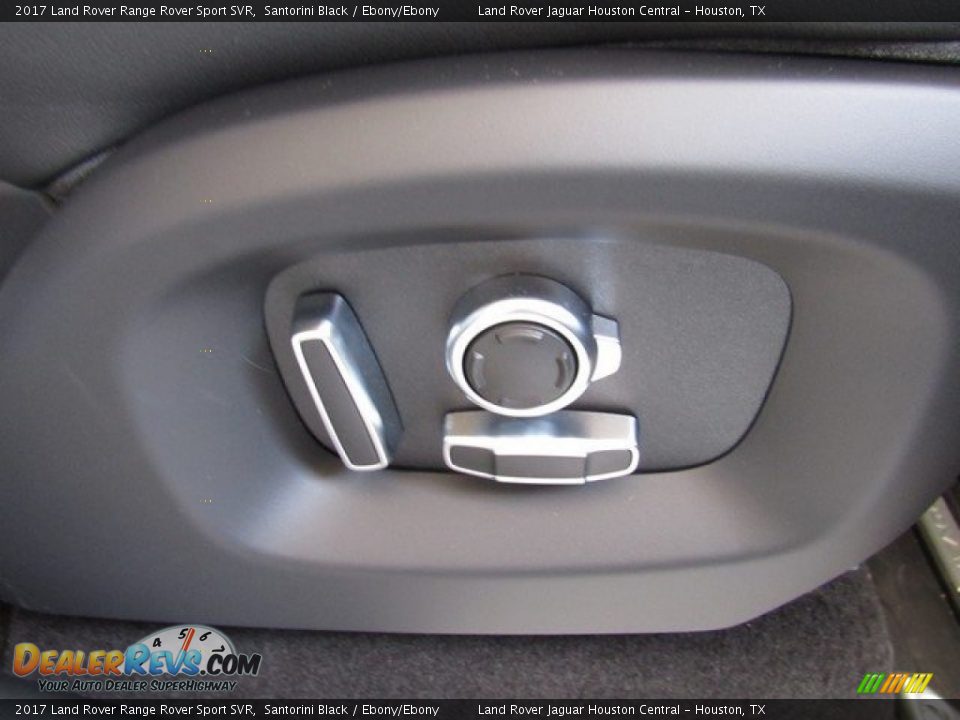 2017 Land Rover Range Rover Sport SVR Santorini Black / Ebony/Ebony Photo #19