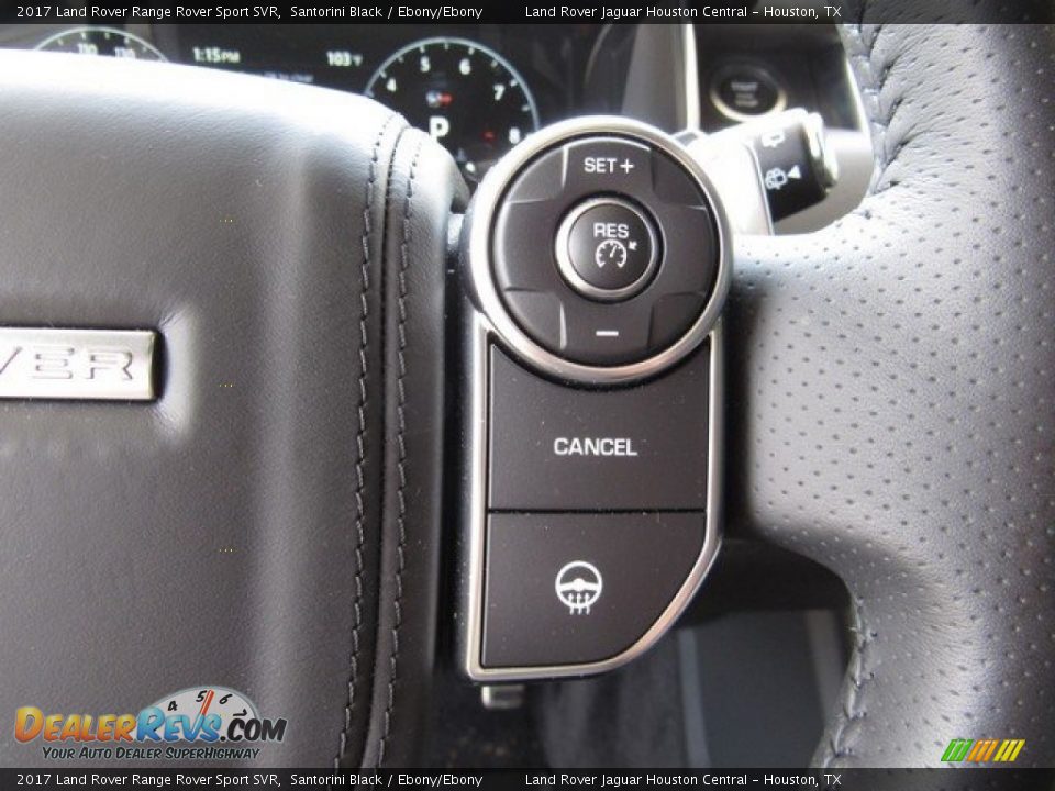 2017 Land Rover Range Rover Sport SVR Steering Wheel Photo #27