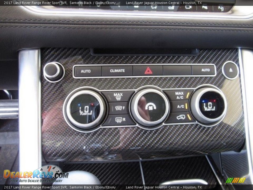 Controls of 2017 Land Rover Range Rover Sport SVR Photo #32