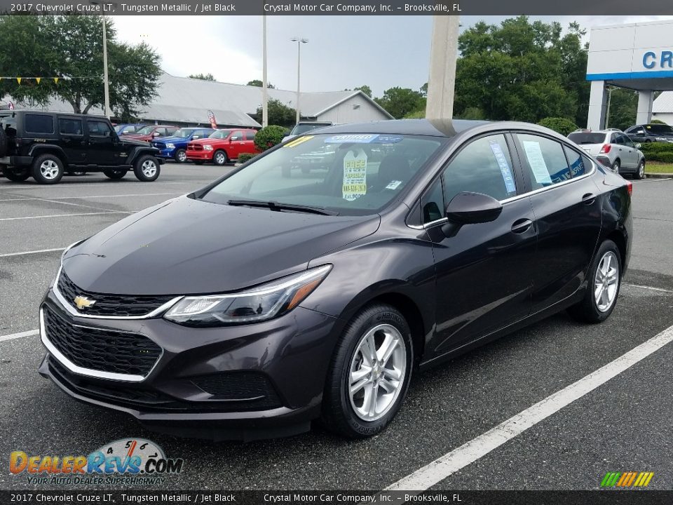 2017 Chevrolet Cruze LT Tungsten Metallic / Jet Black Photo #1