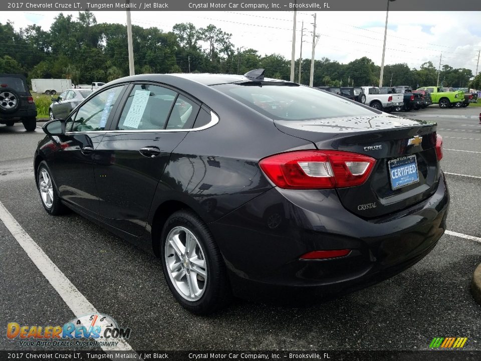 2017 Chevrolet Cruze LT Tungsten Metallic / Jet Black Photo #3