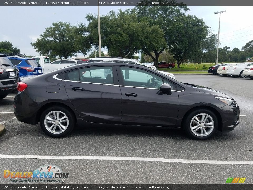 2017 Chevrolet Cruze LT Tungsten Metallic / Jet Black Photo #6