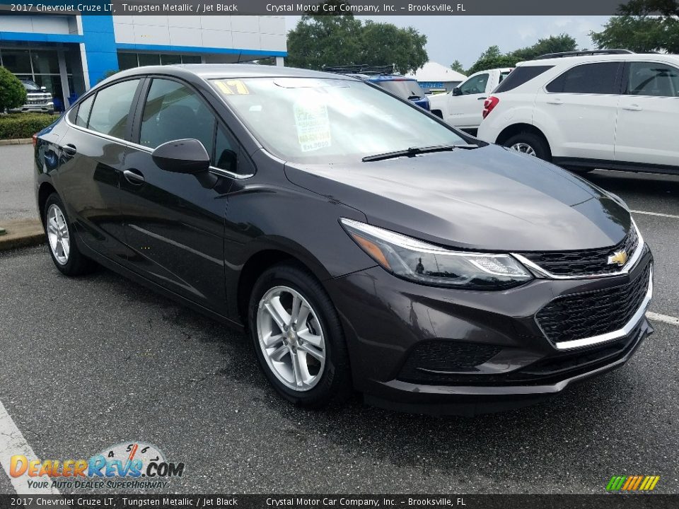 2017 Chevrolet Cruze LT Tungsten Metallic / Jet Black Photo #7
