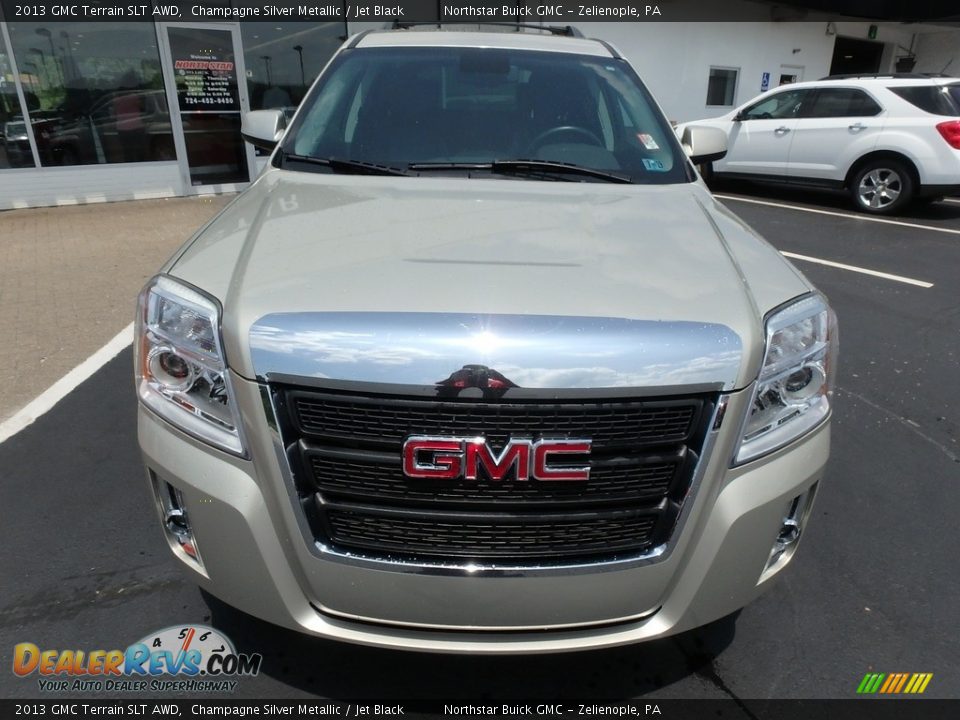 2013 GMC Terrain SLT AWD Champagne Silver Metallic / Jet Black Photo #2
