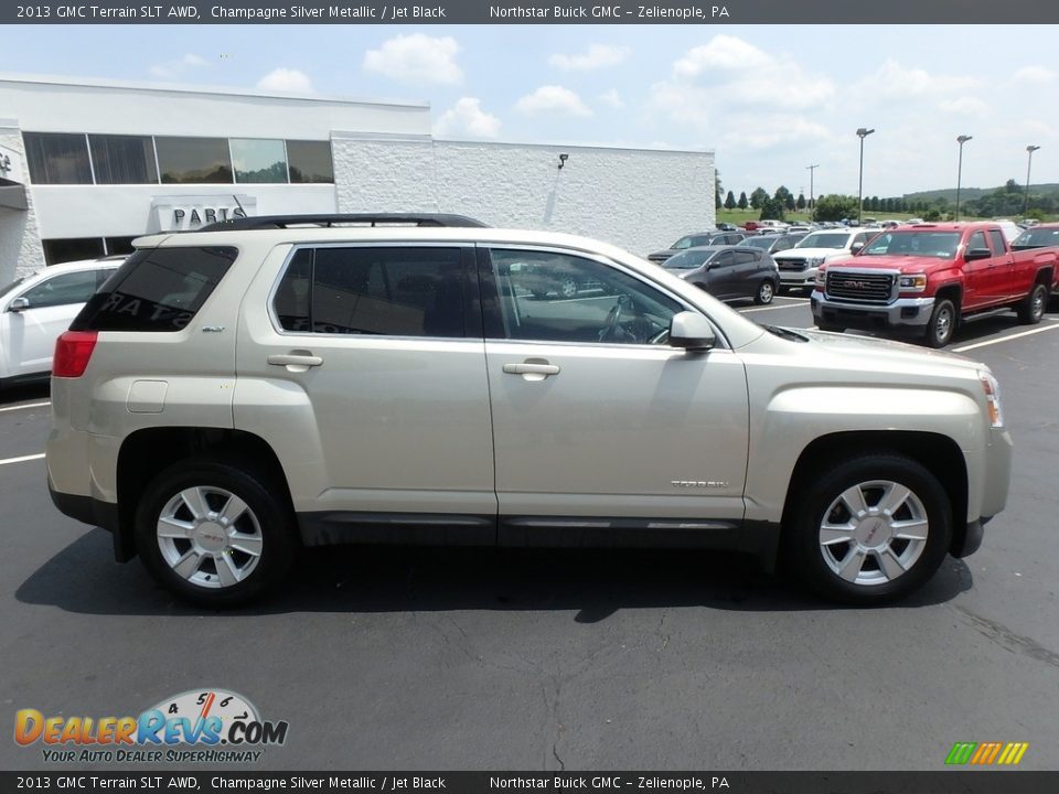 2013 GMC Terrain SLT AWD Champagne Silver Metallic / Jet Black Photo #5