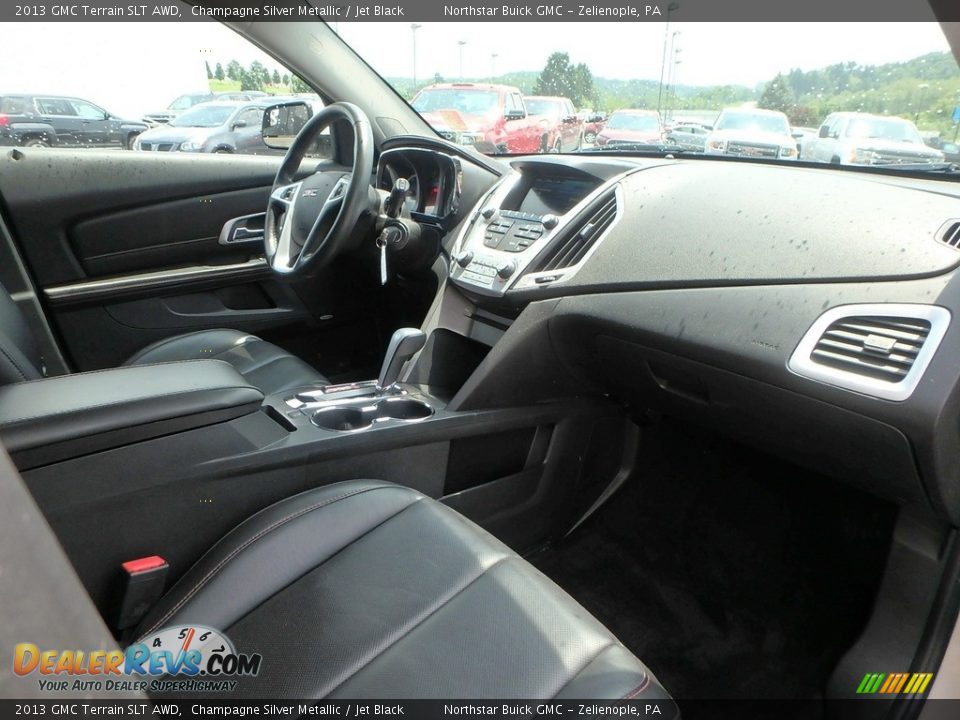 2013 GMC Terrain SLT AWD Champagne Silver Metallic / Jet Black Photo #6