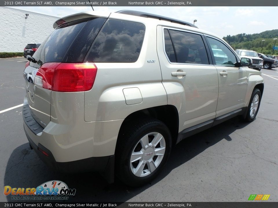 2013 GMC Terrain SLT AWD Champagne Silver Metallic / Jet Black Photo #9