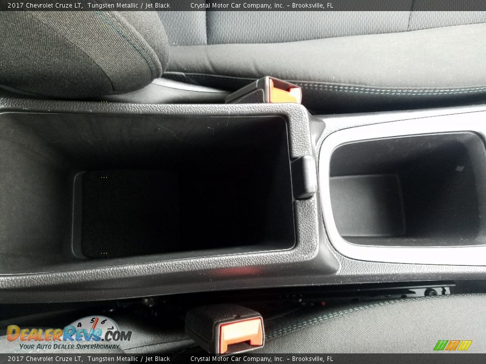 2017 Chevrolet Cruze LT Tungsten Metallic / Jet Black Photo #18
