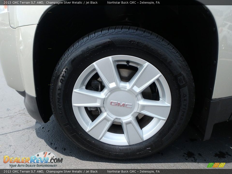 2013 GMC Terrain SLT AWD Champagne Silver Metallic / Jet Black Photo #15