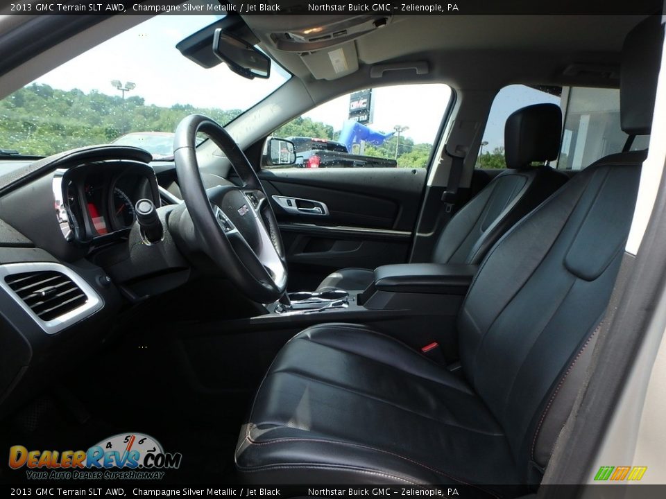 2013 GMC Terrain SLT AWD Champagne Silver Metallic / Jet Black Photo #16
