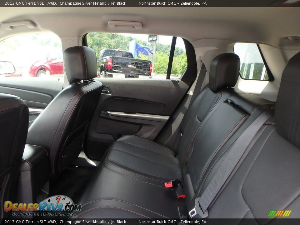 2013 GMC Terrain SLT AWD Champagne Silver Metallic / Jet Black Photo #17