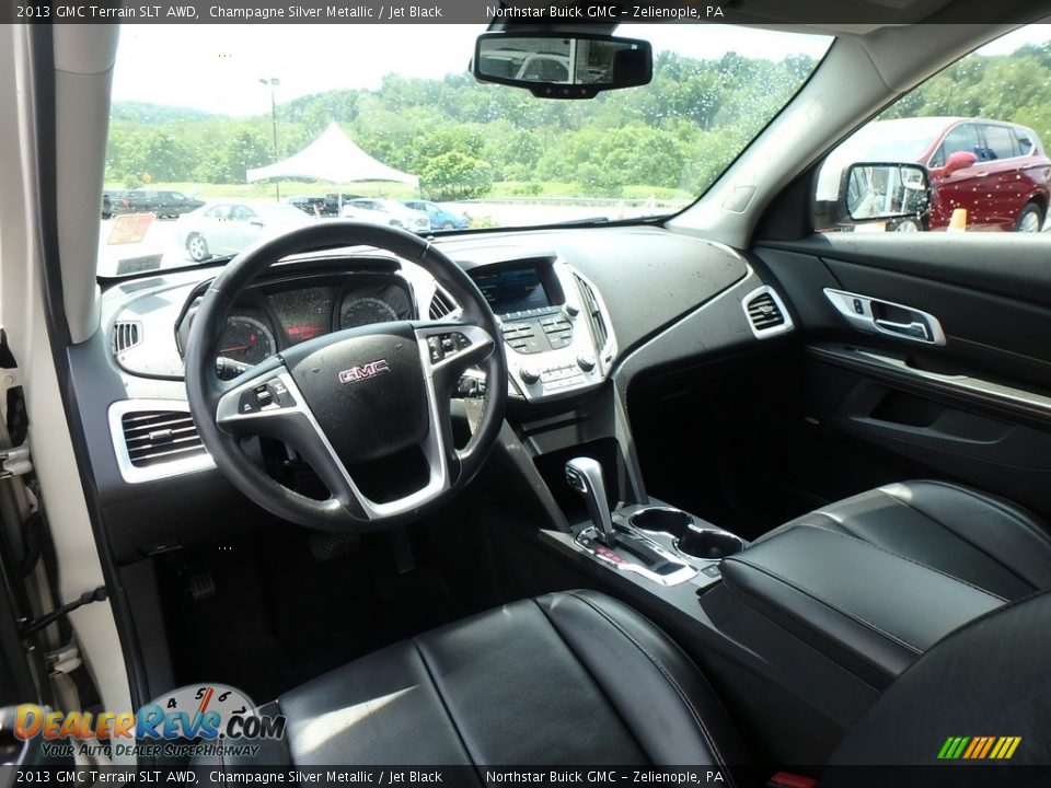2013 GMC Terrain SLT AWD Champagne Silver Metallic / Jet Black Photo #18