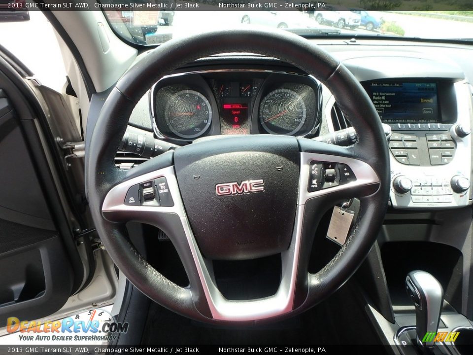 2013 GMC Terrain SLT AWD Champagne Silver Metallic / Jet Black Photo #23
