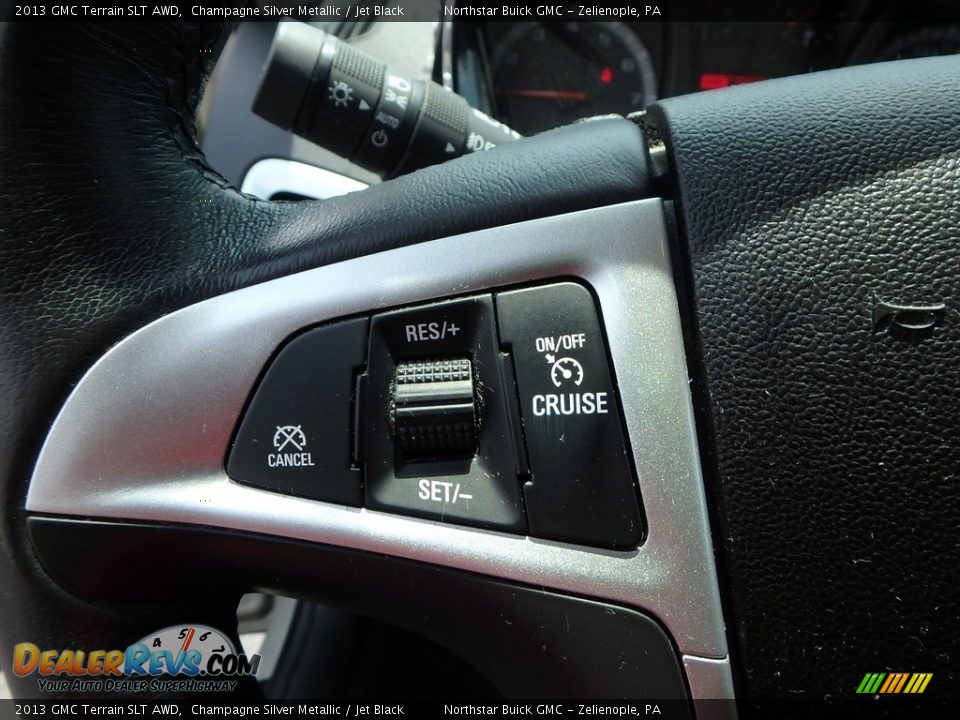 2013 GMC Terrain SLT AWD Champagne Silver Metallic / Jet Black Photo #24